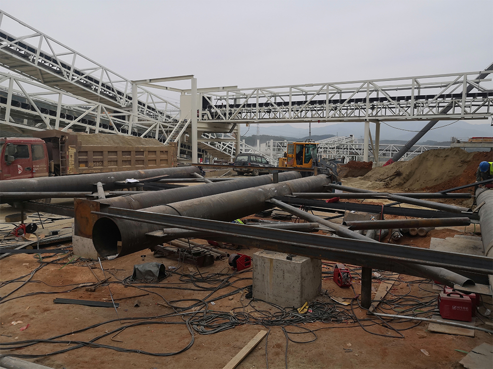 西双版纳螺旋钢板仓湛江5000吨项目进展